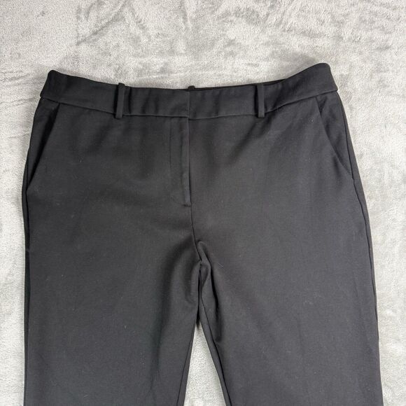 Talbots Soho Pants Women’s 18 Black Straight Leg Professional Wear - Picture 3 of 9